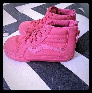 Pink Hightop Vans